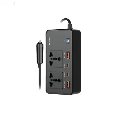 Автомобильный инверторGreen lion GC-200 Car Inverter PD24W черный