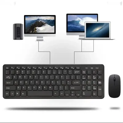 Комплект клавиатура с мышкой USB K108 — миниатюра 1