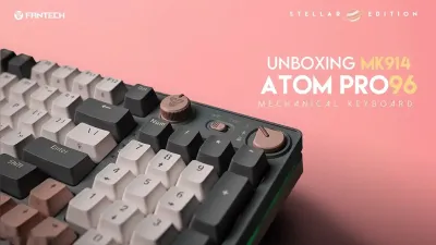 Беспроводная механическая игровая клавиатура Fantech ATOM PRO96 MK914 — миниатюра 3