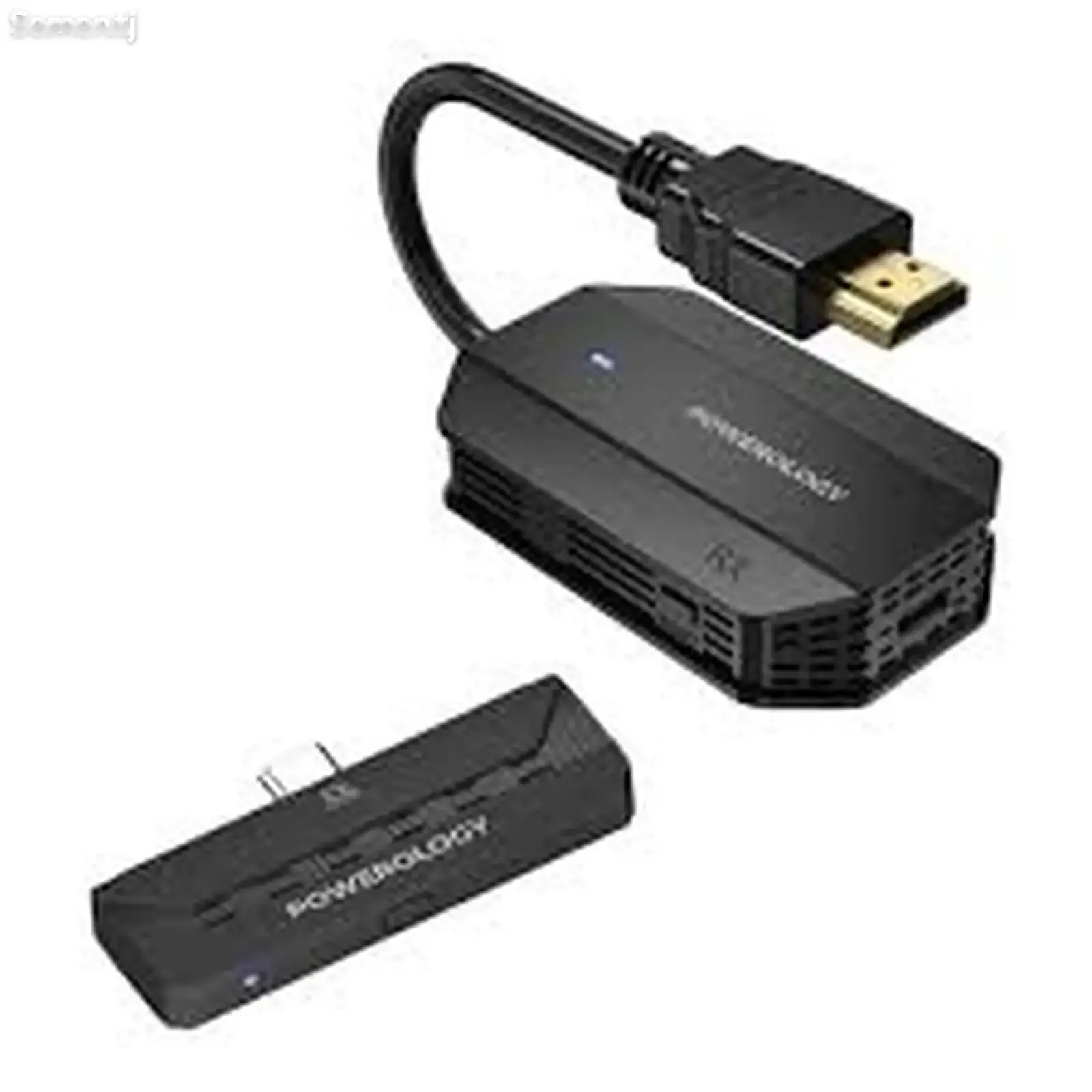 Беспроводной HDMI-адаптер Powerology PHDMACBK для зеркалирования экрана с разъем