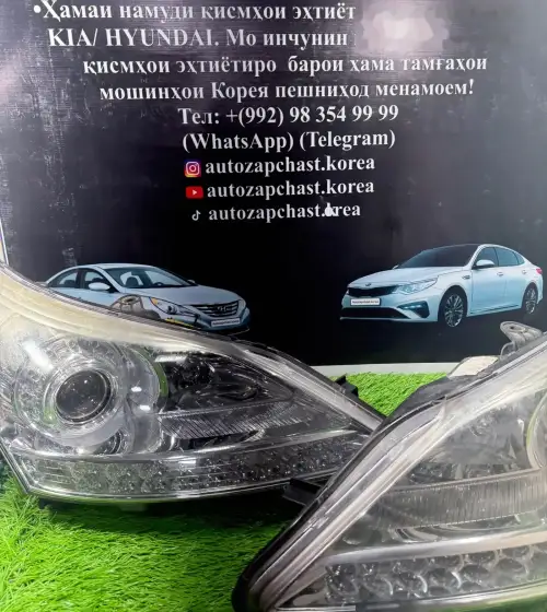 Фары от Hyundai Eques 2010-