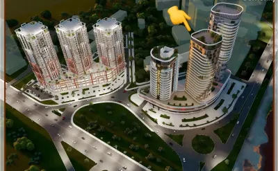 1-комн. квартира, 16 этаж, 75 м², Цирк