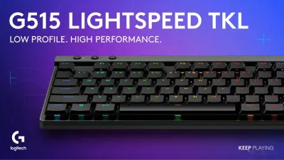 Низкопрофильная механическая клавиатура Logitech G515 lightspeed TKL