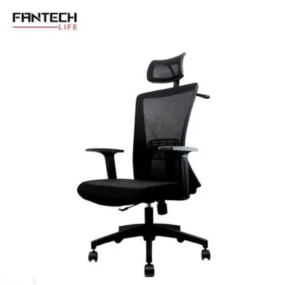 Компьютерное кресло Fantech OC-A258 с сетчатой спинкой и подголовником — миниатюра 5