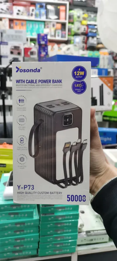 Внешний аккумулятор Power Bank Osonda Y-P 73 50.000 mAh — миниатюра 1