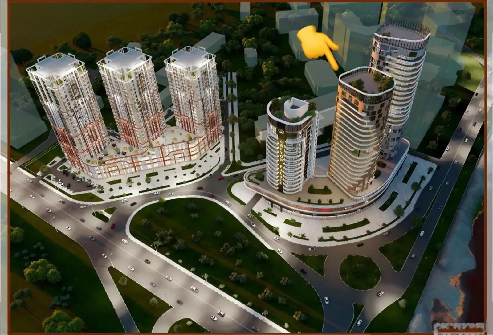 2-комн. квартира, 16 этаж, 122 м², Ресторан Сим-Сим