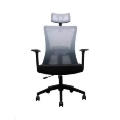 Компьютерное кресло Fantech OC-A258 с сетчатой спинкой и подголовником — миниатюра 7