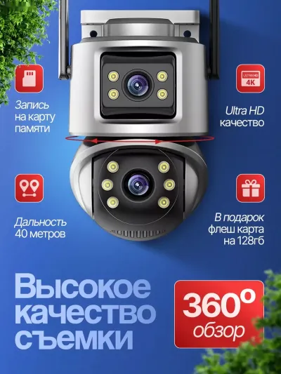 Камера видеонаблюдения — миниатюра 8