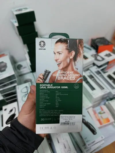 Портативный ирригатор Green Lion Portable Oral Irrigator 180 ml — миниатюра 2