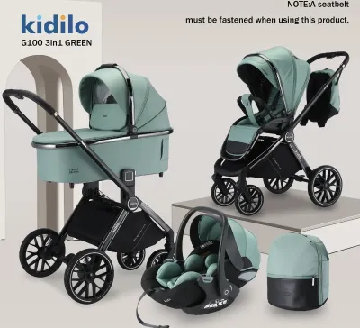 Прогулочная коляска 3в1 Kidilo