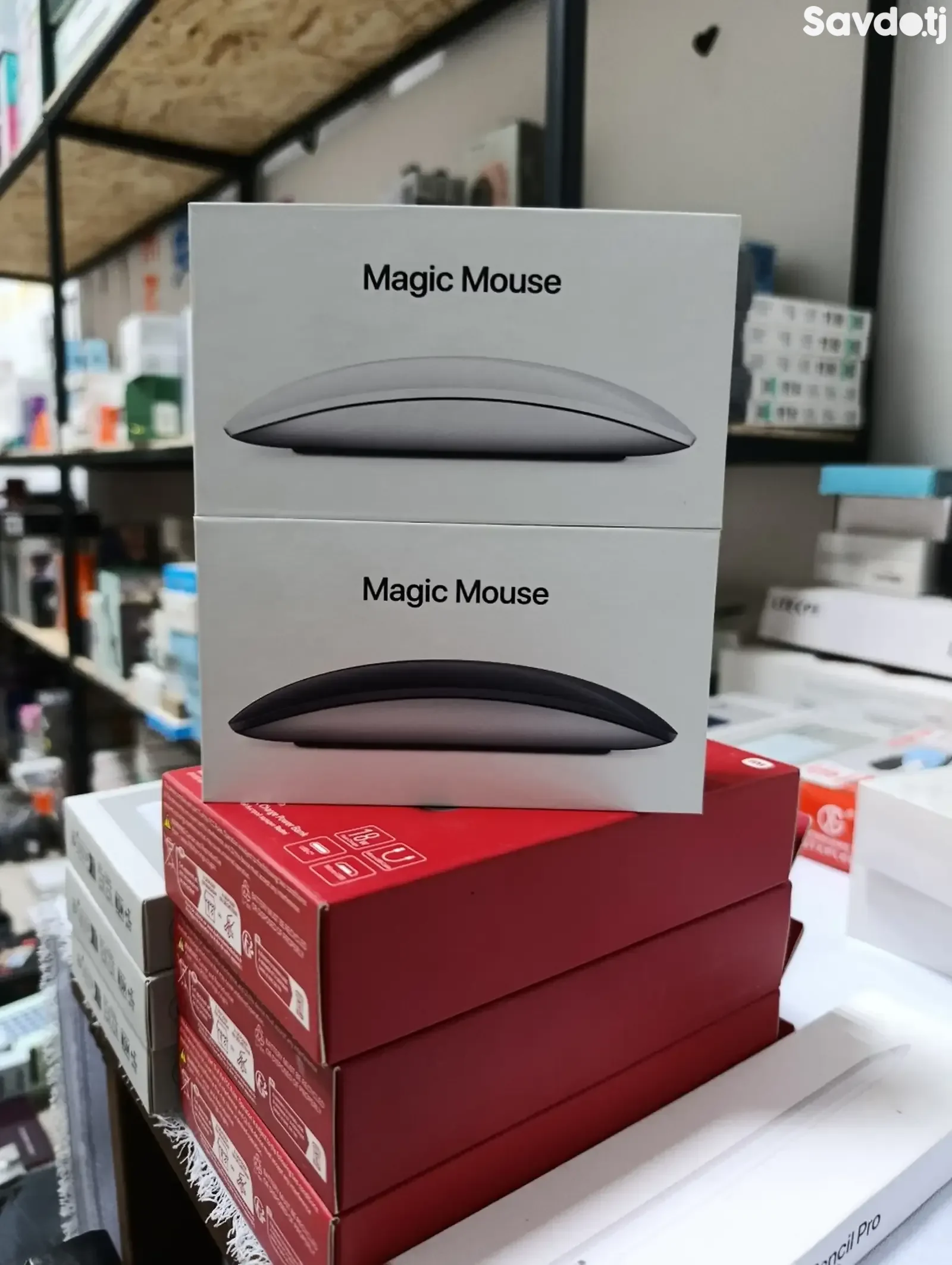 Мышь Apple Magic Mouse Type C with Multi Touch Surface серебристий