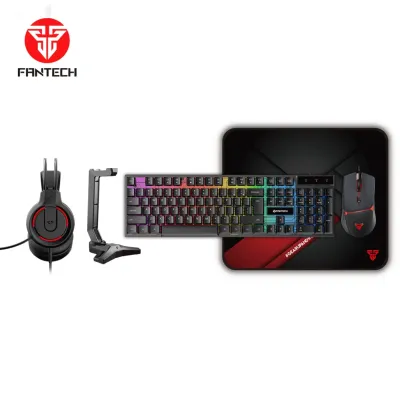 Fantech P51 5-в-1 клавиатура с мышью + коврик для мыши + гарнитура + подставка — миниатюра 2