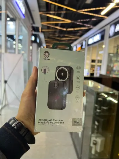 Внешний аккумулятор Green Lion Monaco MagSafe 20000 mAh — миниатюра 1