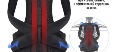 Корректор осанки помогает сохранить и скорректировать осанку