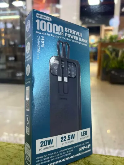 Внешний аккумулятор Remax RPP-619 10000mAh — миниатюра 1