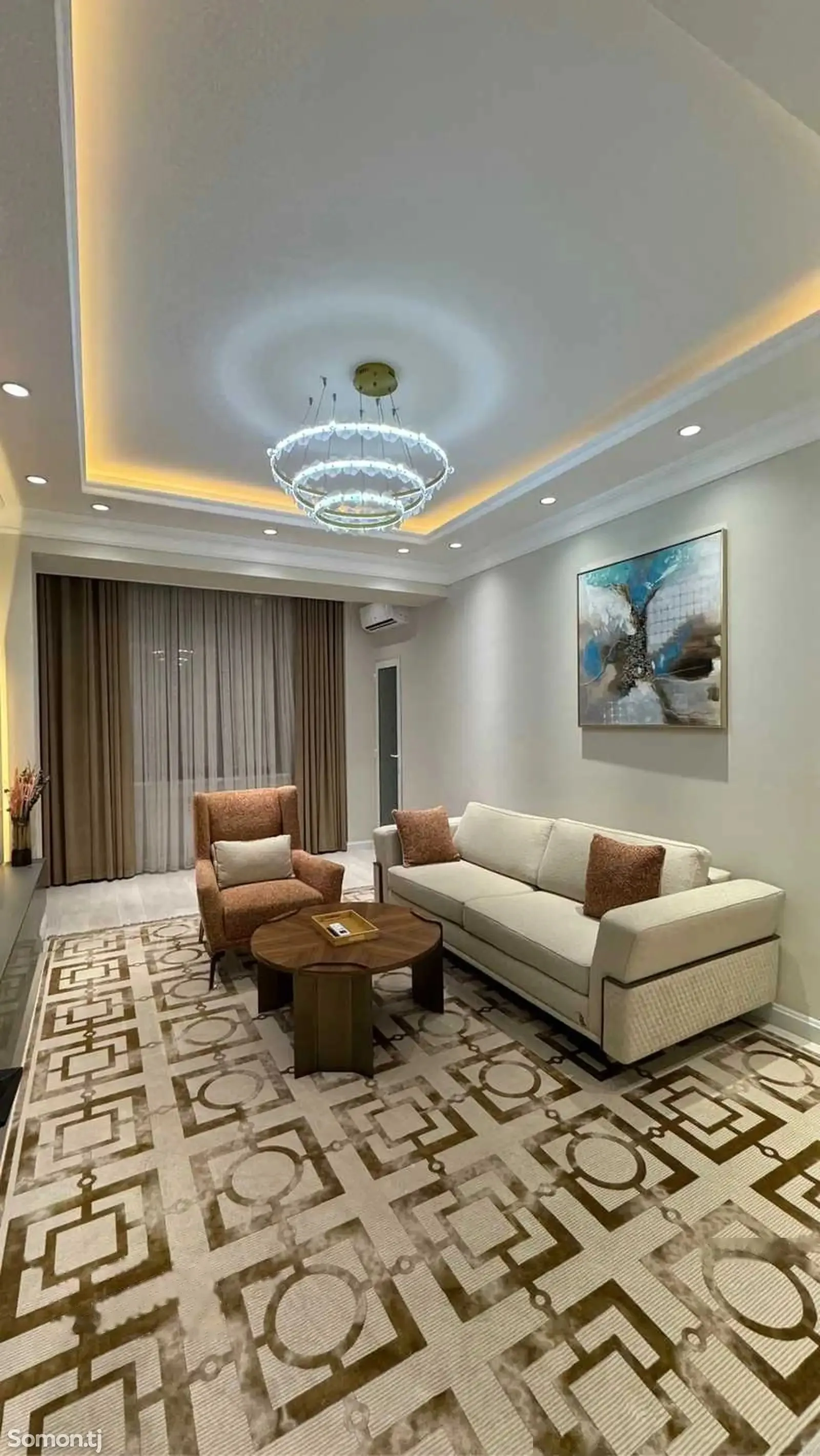 2-комн. квартира, 16 этаж, 72м², напротив Хилтон