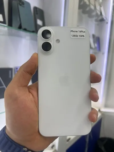 Apple iPhone 16 Plus, 128 gb, White — миниатюра 1