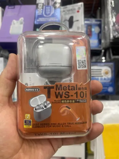 Беспроводные наушники Remax TWS-10i metal — миниатюра 1