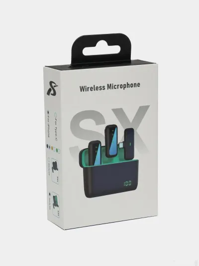 Беспроводной микрофон Wireless Microphone SX6 TYPE-C