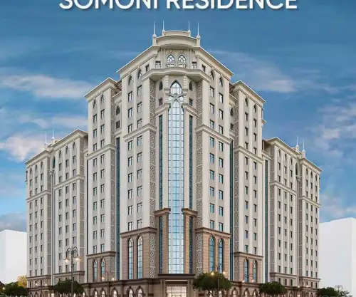 1-комн. квартира, 15 этаж, 62 м², Исмоили Сомони