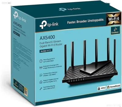 Wi-Fi роутер TP-Link Archer AX72 AX5400 Wi-Fi 6 Gigabit Dual-Band