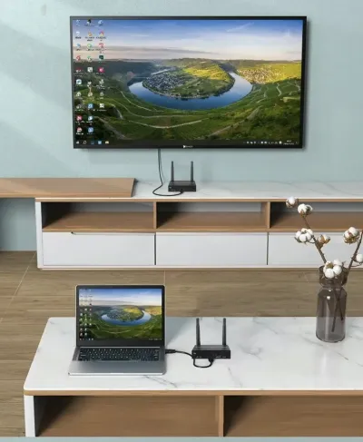 Беспроводной HDMI удлинитель 200m HDMI Wireless Extemder — миниатюра 1