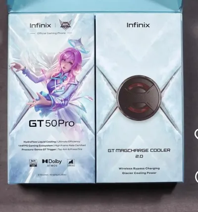 Infinix GT 50 pro 24/256Gb blue — миниатюра 4