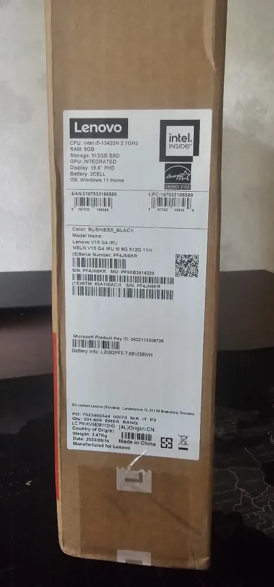 Ноутбук Lenovo V15 G4 Core i5 13 — миниатюра 2