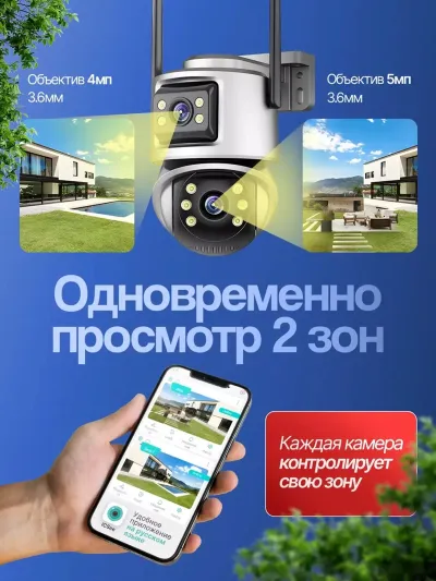 Камера видеонаблюдения — миниатюра 7