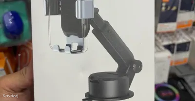 Гравитационный держатель Baseus Tank Gravity with Suction Base, серый/черный
