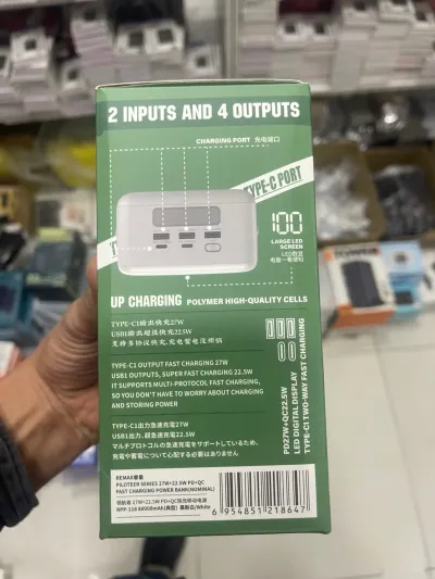 Внешний аккумулятор Remax RPP-118 80000mAh — миниатюра 3