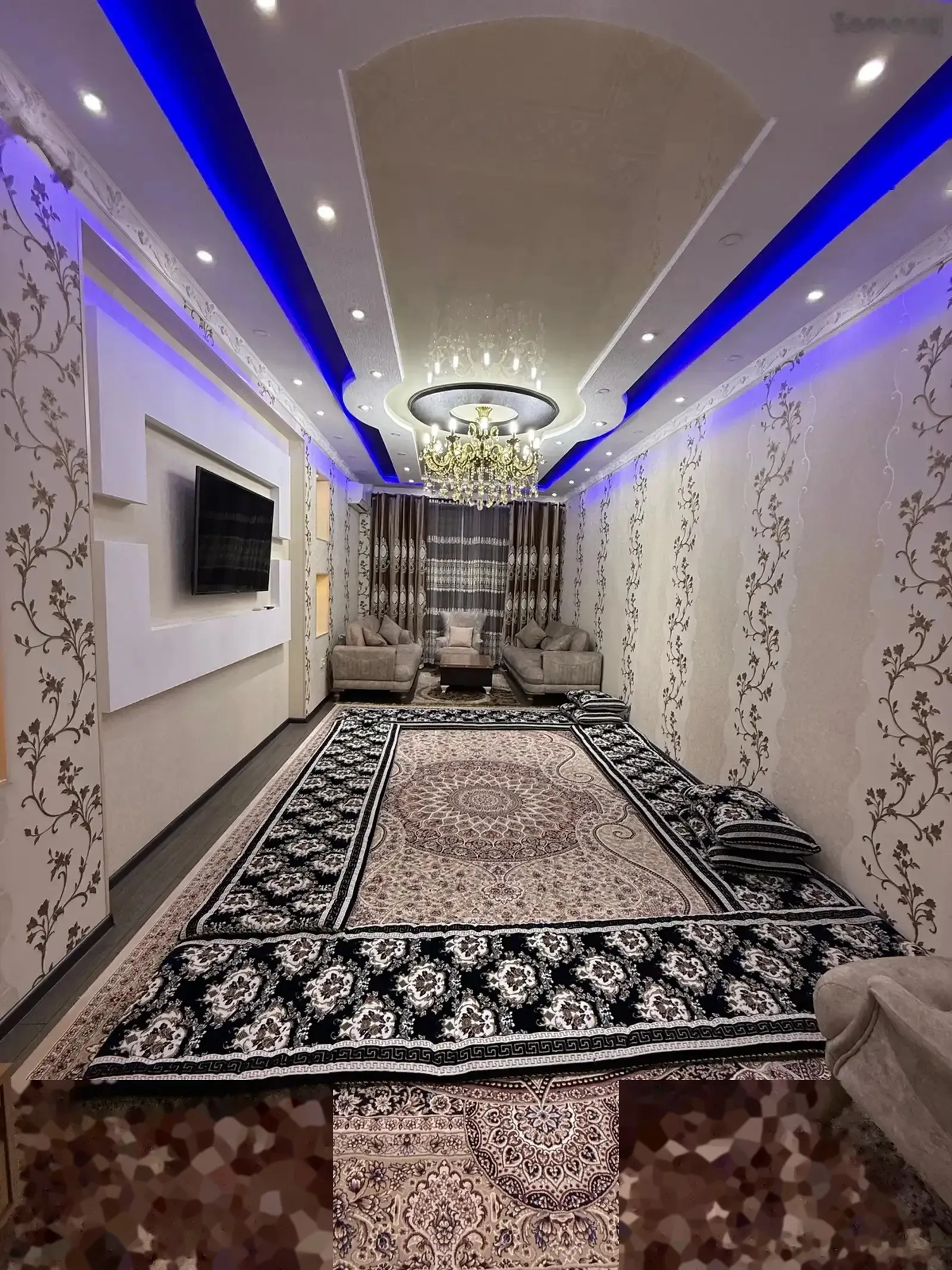 3-комн. квартира, 10 этаж, 90м², Рудаки 179 . дом Ёвар