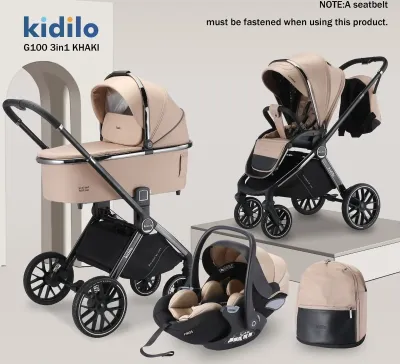 Прогулочная коляска Kidilo 3в1