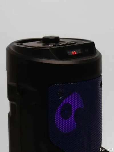 Портативная колонка bt speaker zqs-4209 bluetooth, fm, mp3 и подсветкой