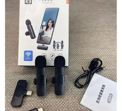 Микрофон петличный Wireless Microphone K9