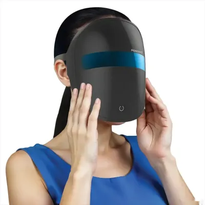 Маска для лица с терапевтическим светом Porodo face Mask 400mAH — миниатюра 3