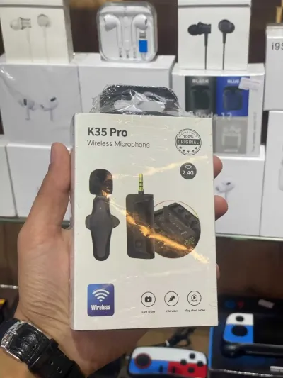 Беспроводной петличный микрофон K35 Pro — миниатюра 1