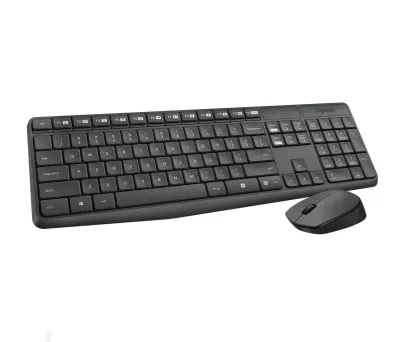 Надежный беспроводной комплект Logitech MK235 Wireless Combo — миниатюра 2