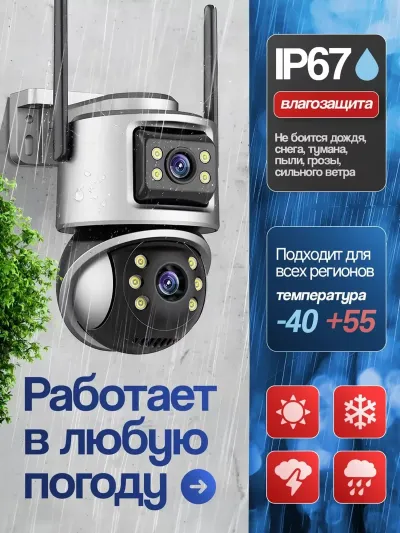 Камера видеонаблюдения — миниатюра 4