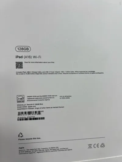 Планшет Apple iPad А16 128gb — миниатюра 2