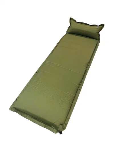 Коврик самонадувающийся Basic Large Mat оливковый