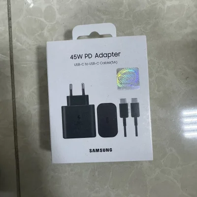 Зарядное устройство 45W Samsung Adapter Premium комплект