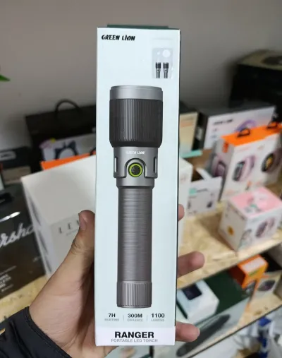 Фонарик Green lion Ranger Portable LED Torch 3000 mAh